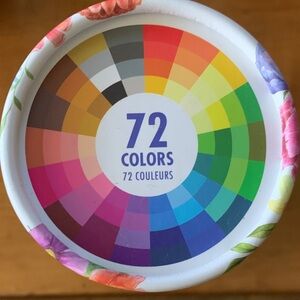 72 Colors Colored Pencil Set - Multicolor